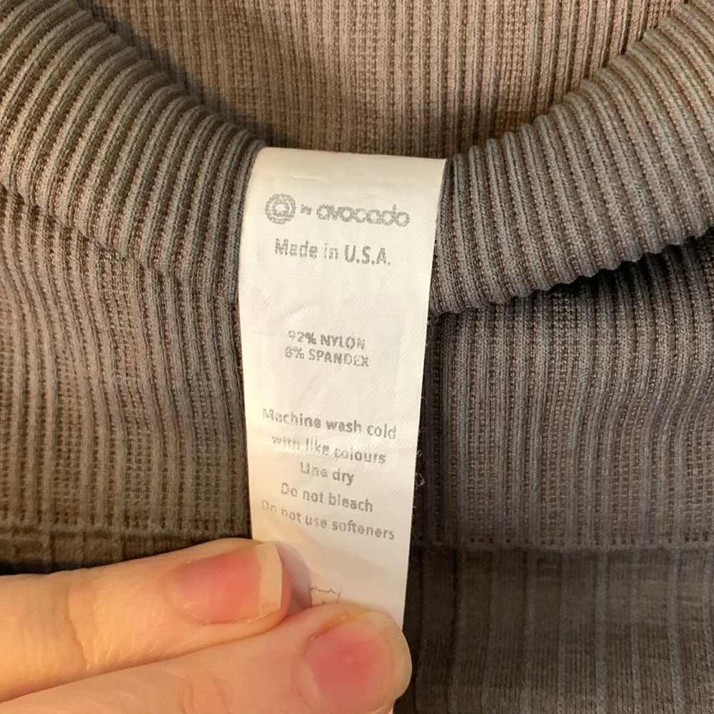 Avocado Seamless Ribbed Leggings Size Small/Medium